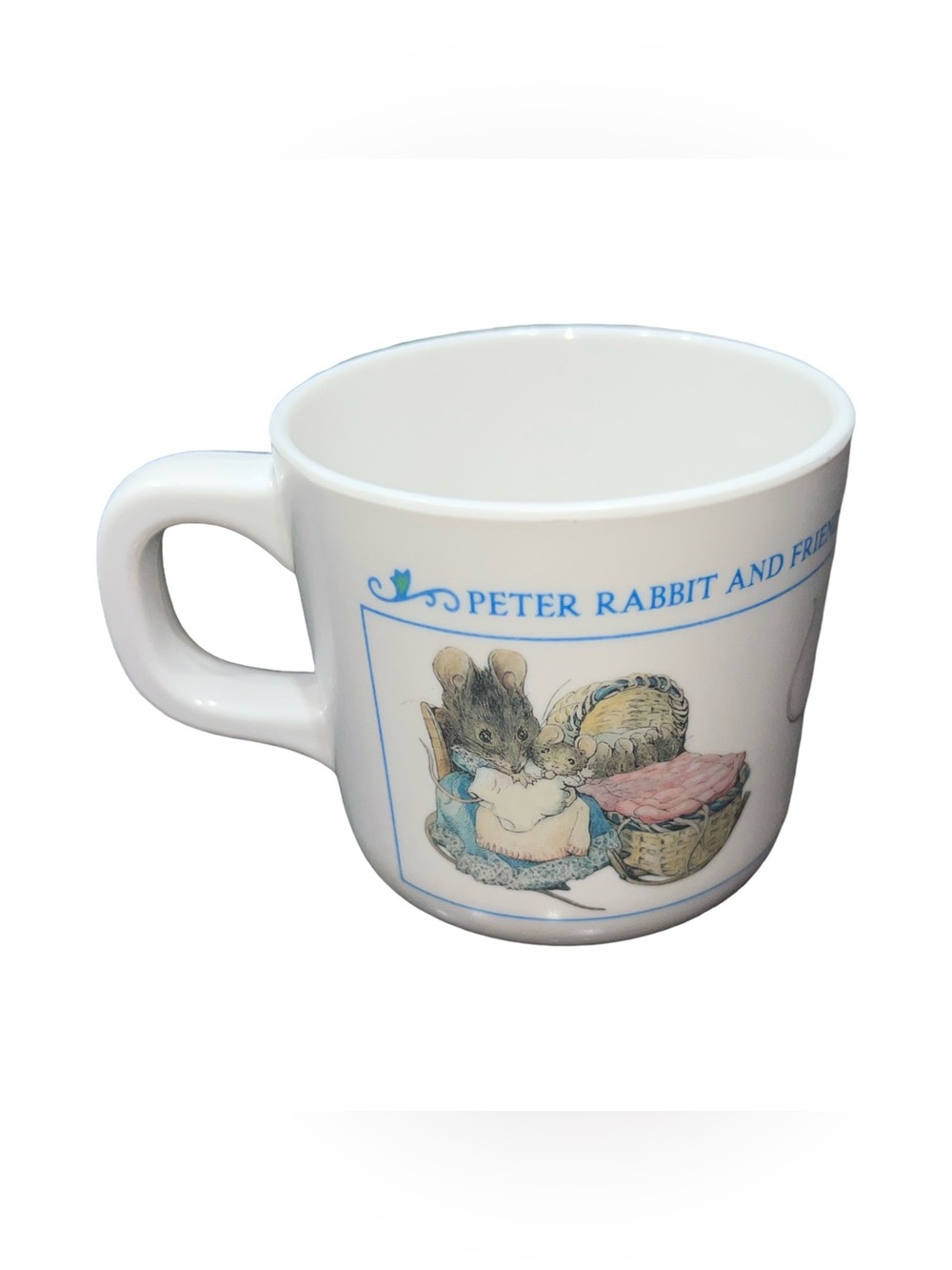 Vtg Eden Toys Peter Rabbit Melamine Children’s Cup Beatrix Potter Character